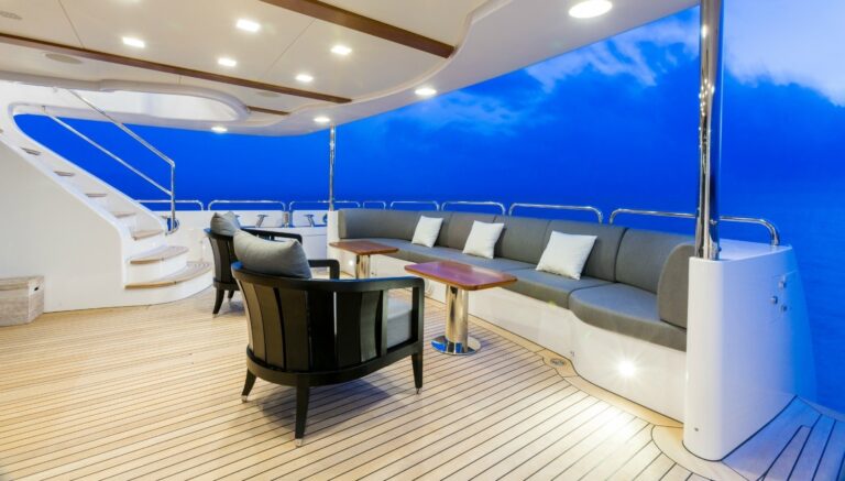 The 37m Yacht EDESIA - Aft deck main level