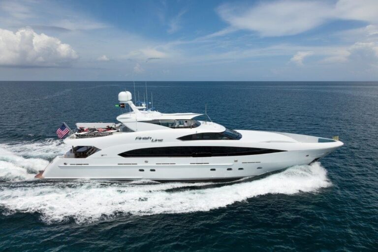 The 37m Yacht FINISH LINE