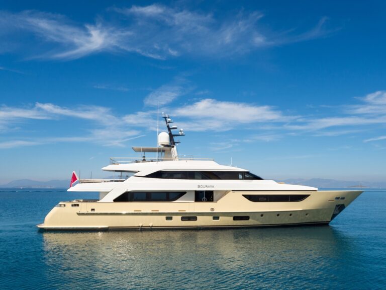 38m Sanlorenzo SOURAYA - Profile shot