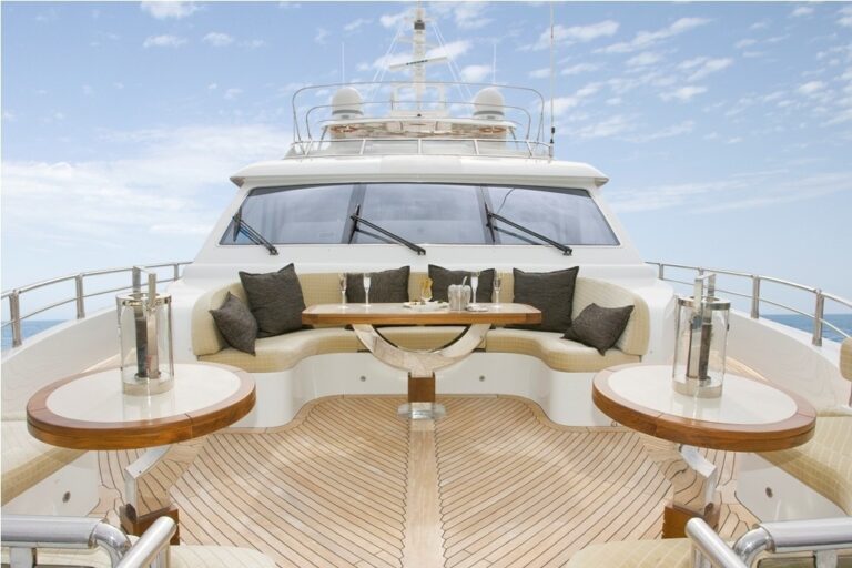 Portuguese Bridgedeck Aboard Yacht GRENADINES III