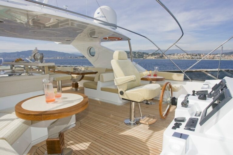 Fly-bridge On Yacht GRENADINES III