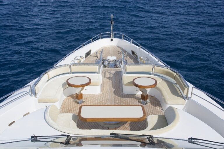 Fore Deck On Board Yacht GRENADINES III
