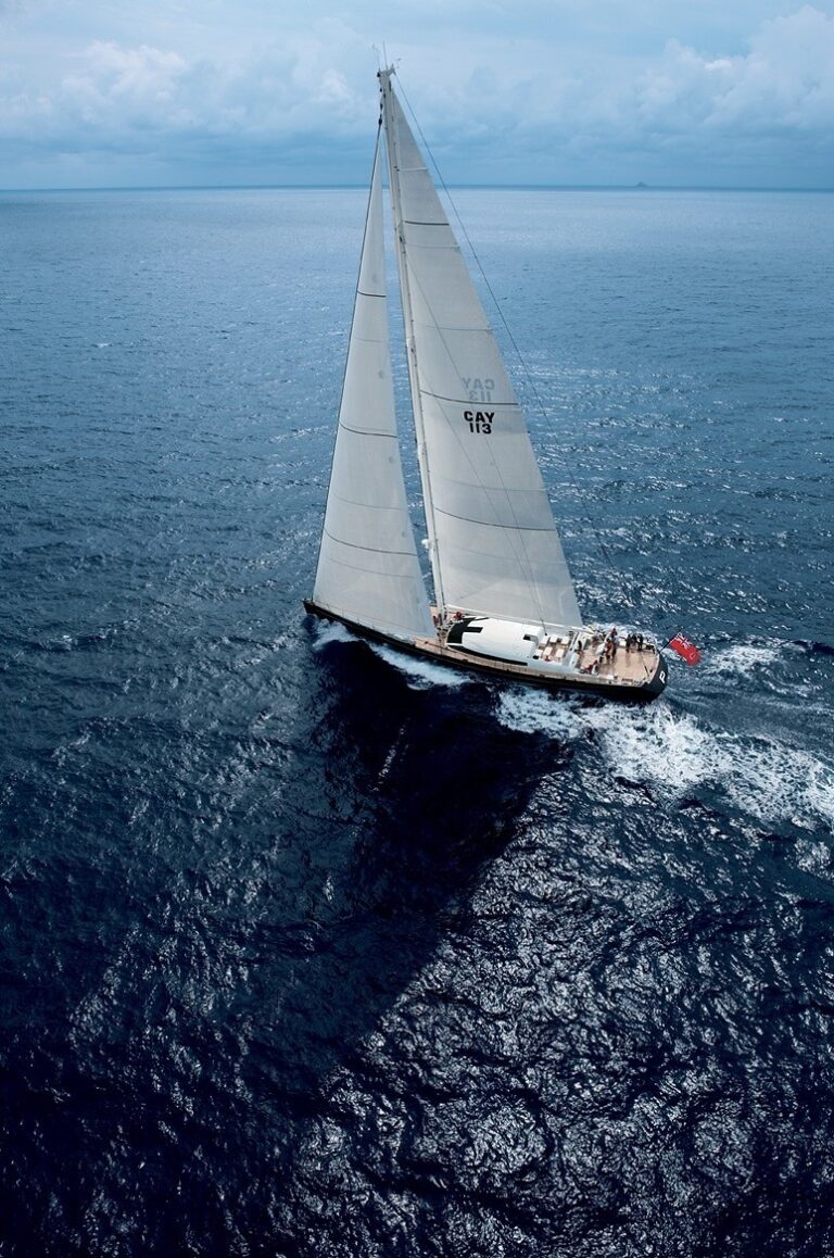 From Above Aspect: Yacht P2's Cruising Image