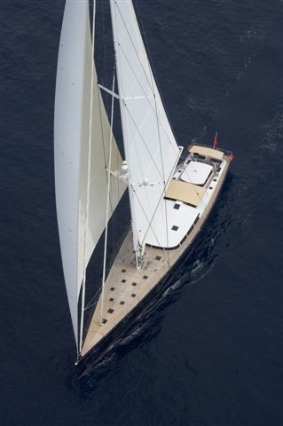 Above On Board Yacht CINDERELLA IV