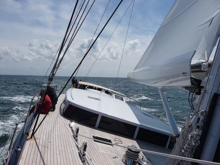 Deck On Board Yacht CINDERELLA IV