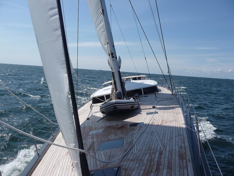Deck Aspect On Yacht CINDERELLA IV