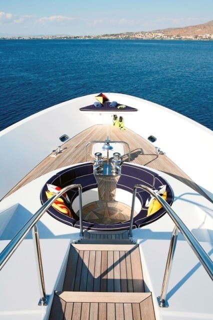 Fore Sitting Aboard Yacht ENDLESS SUMMER