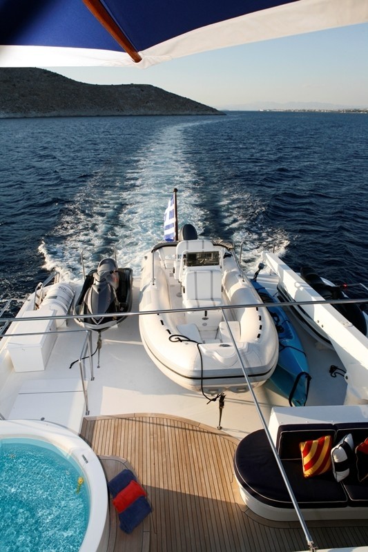 Ship's Tender Aboard Yacht ENDLESS SUMMER