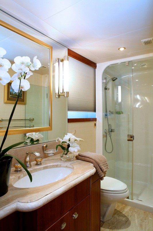 Guest's Bath On Yacht ENDLESS SUMMER