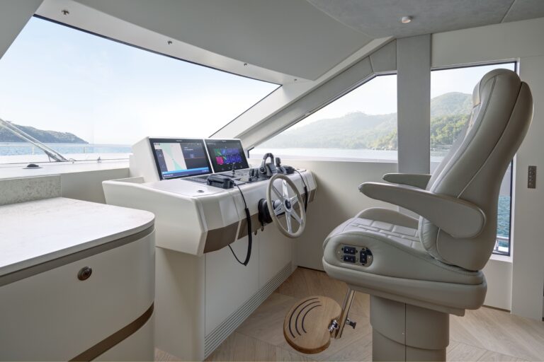 Main helm controls