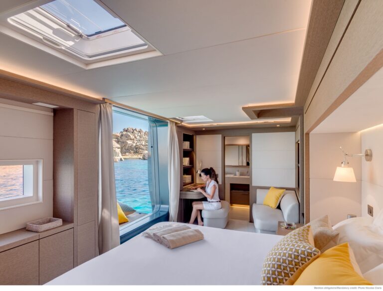 Master suite view into ensuite
