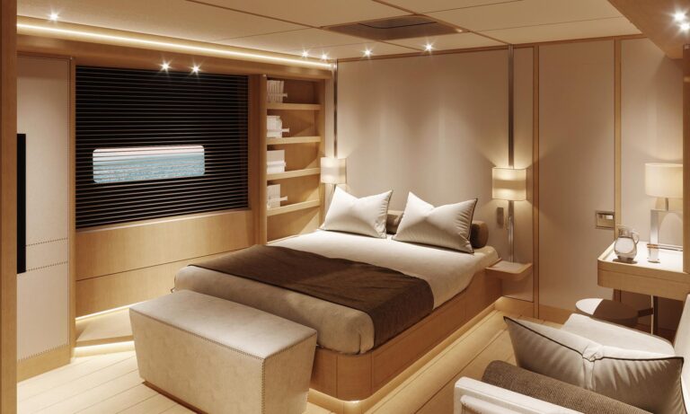 Timelessly designed master suite