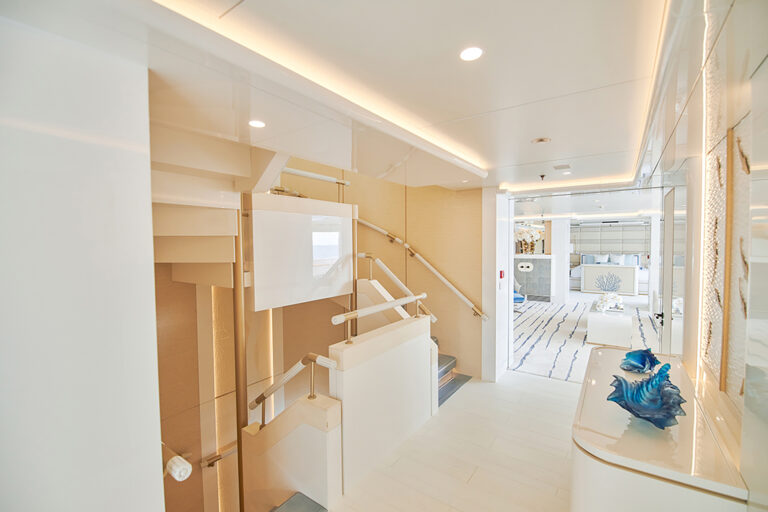 VIP suite hallway