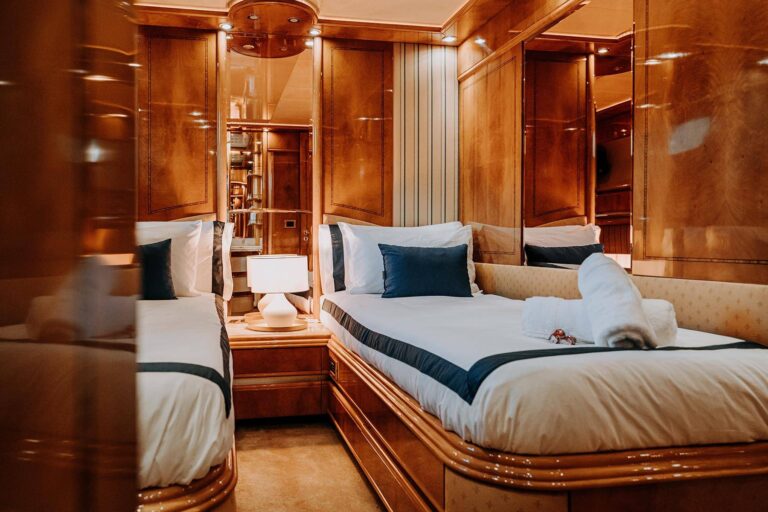 Beautiful twin stateroom