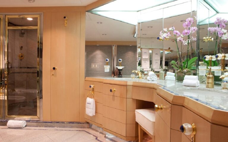 Master suite vanity
