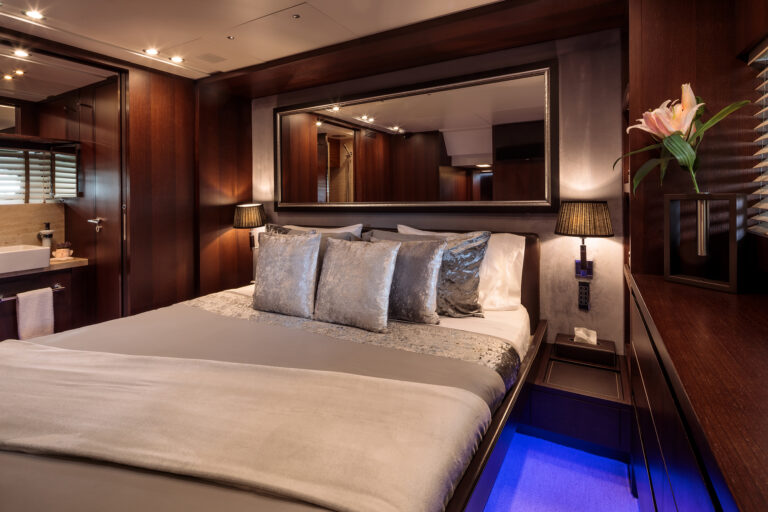 VIP suite view into ensuite