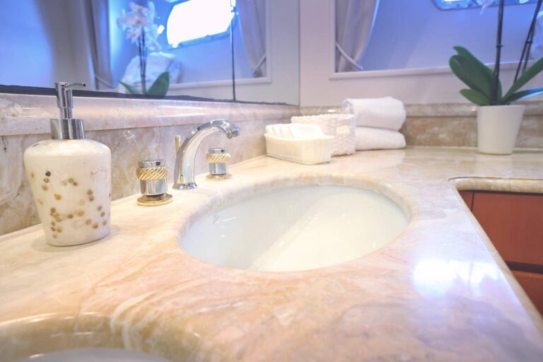 Marble ensuite