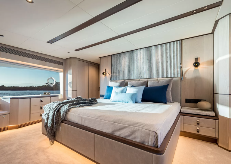 Main Deck Master King Sized Bed