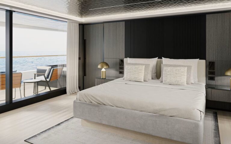 Master Suite View Onto Private Terrace