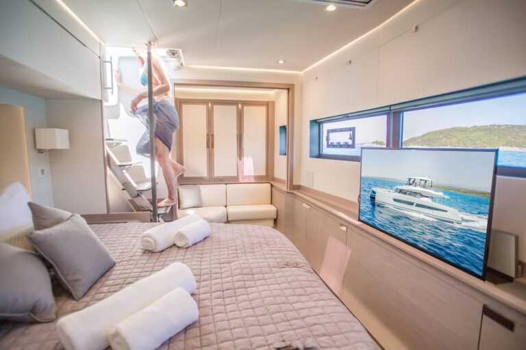 Master Suite With Access To Foredeck