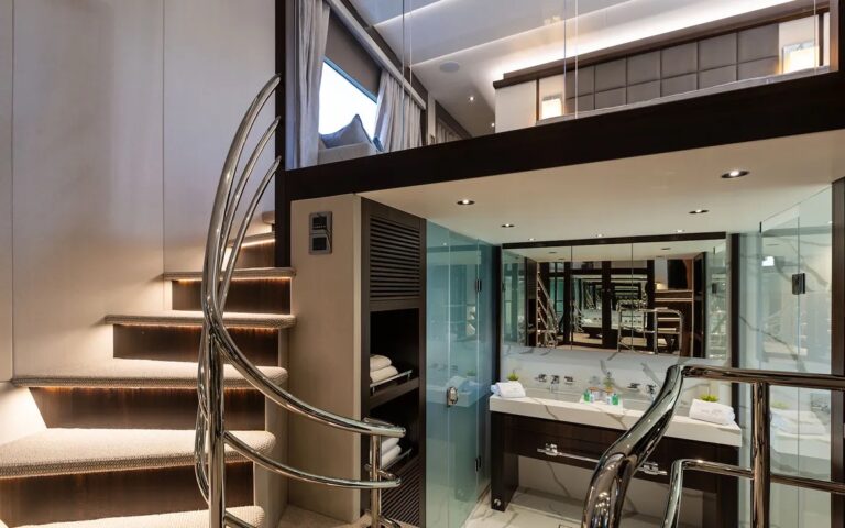 Stairs Down To Master Ensuite