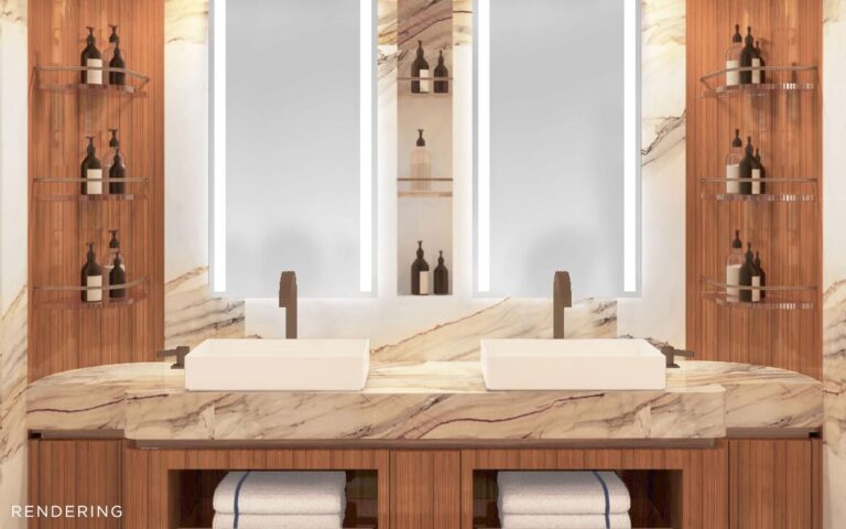 Master Ensuite With Double Sink