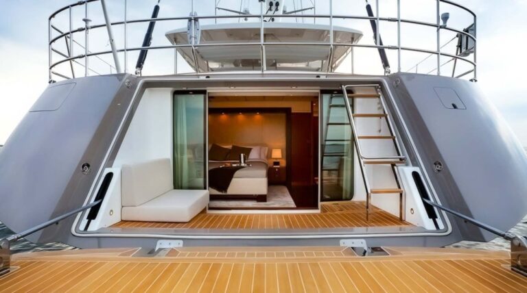 Master Suite With Access To Swim Platform
