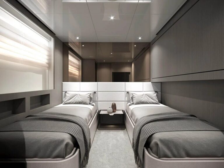 Twin Guest Suite (rendering)