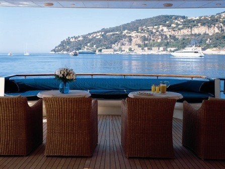 External Eating/dining On Board Yacht BLUE BREEZE