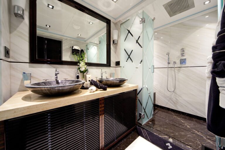 Main Master Bath On Yacht MANIFIQ