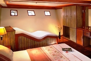 Sitting: Yacht ORION's Main Master Cabin Photograph