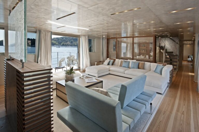 Saloon On Yacht SCORPION 2