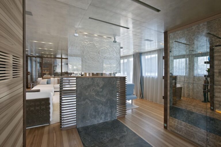Saloon Aboard Yacht SCORPION 2