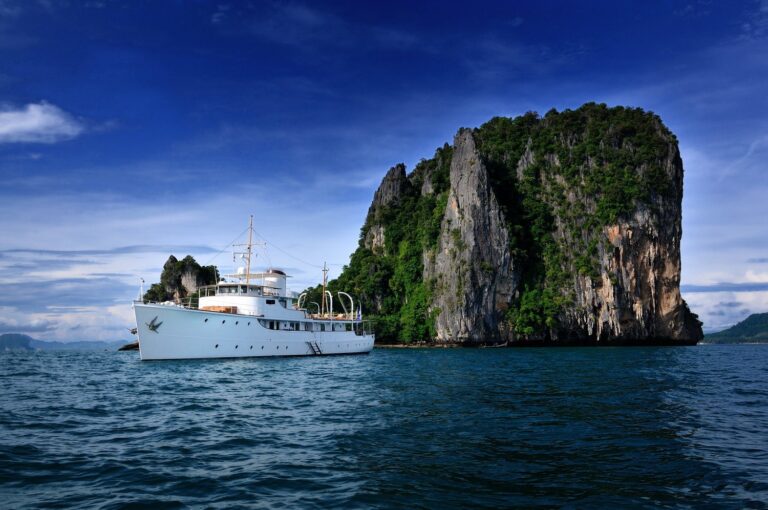 Landscape Aspect Aboard Yacht CALISTO