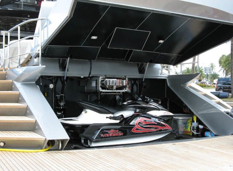 Toys Storage On Board Yacht DRAGON