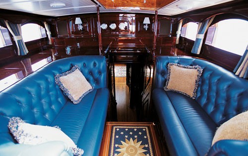 Deck House On Board Yacht RANGER