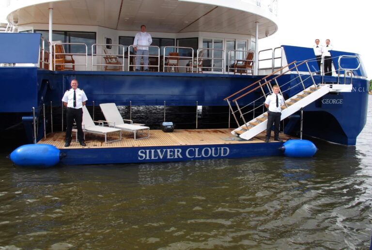 Crewmember's Aboard Yacht SILVER CLOUD