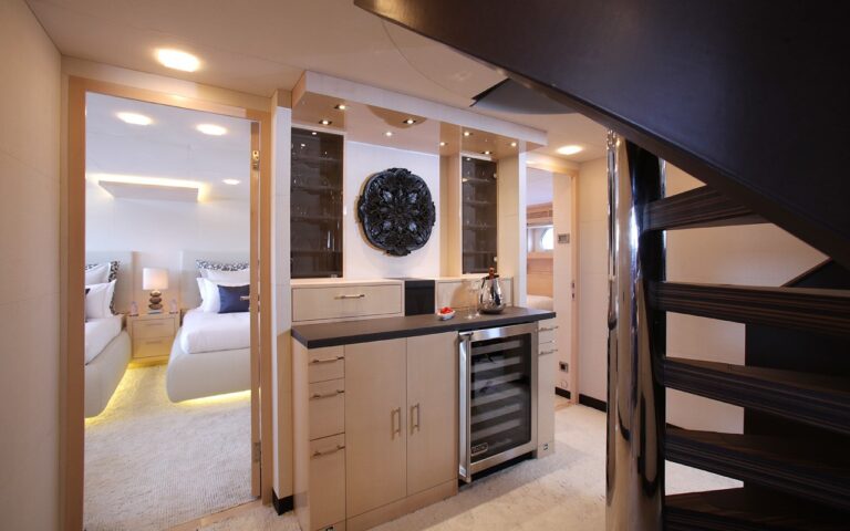 Guest's Lobby On Yacht TATII
