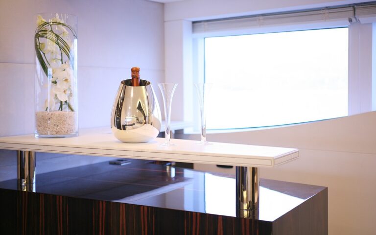 Close Up Aboard Yacht TATII