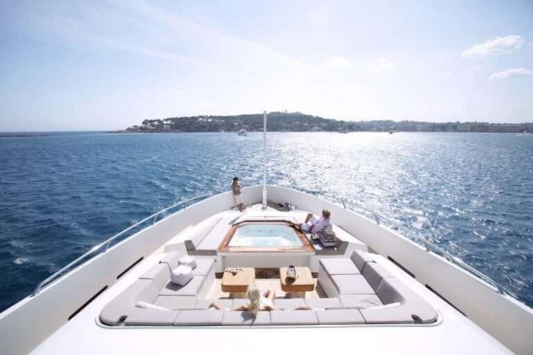 Fore Deck Aboard Yacht TATII
