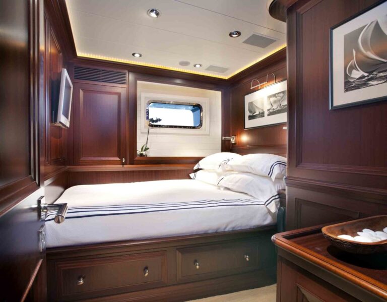 First Guest's Cabin Aboard Yacht KOO