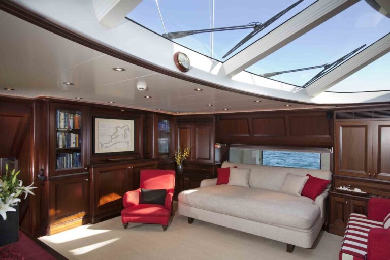 Saloon On Board Yacht KOO