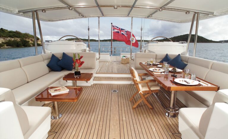 Deck Eating/dining On Board Yacht KOO
