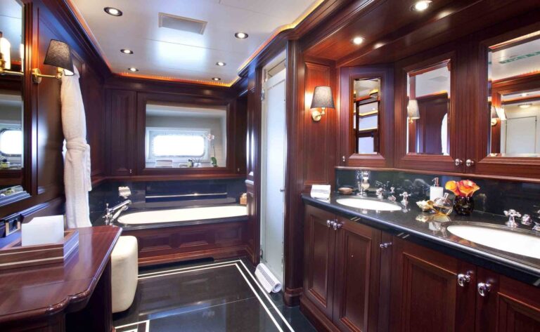Main Master Bath On Yacht KOO