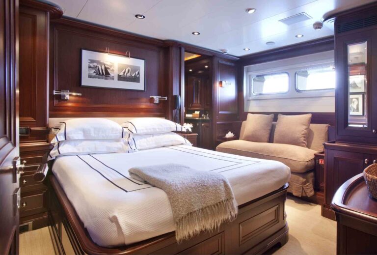 Sitting: Yacht KOO's First Guest's Cabin Photograph