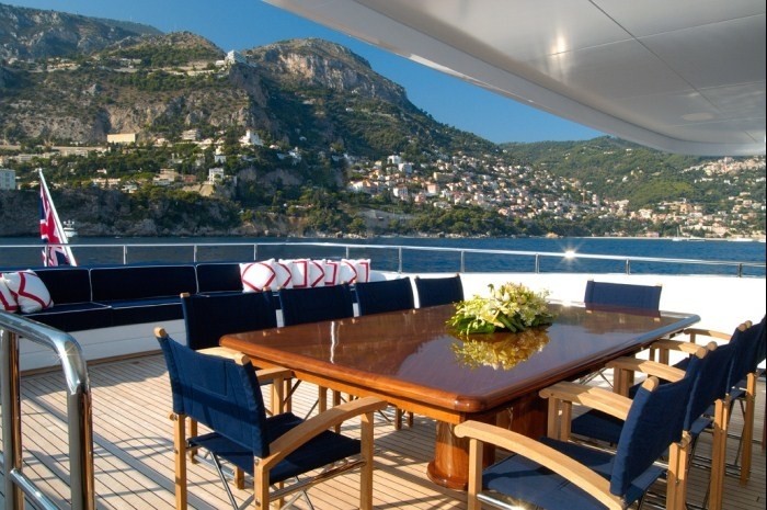Eating/dining Furniture On Board Yacht OXYGEN
