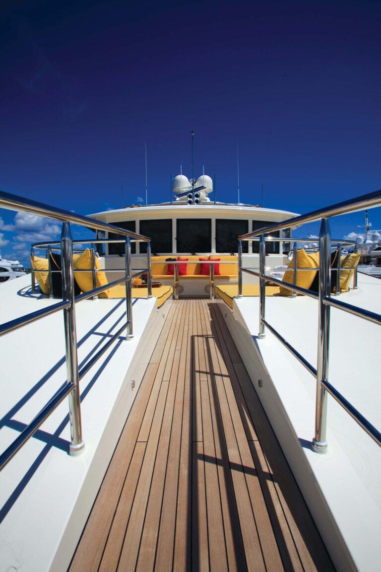 Sitting Zone Aboard Yacht WAKU