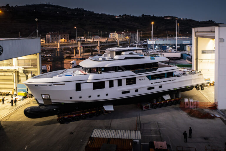 43m ACALA Yacht Ready For Launch