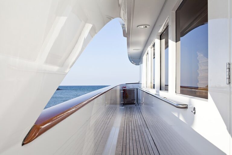 Portside On Yacht ECLIPSE