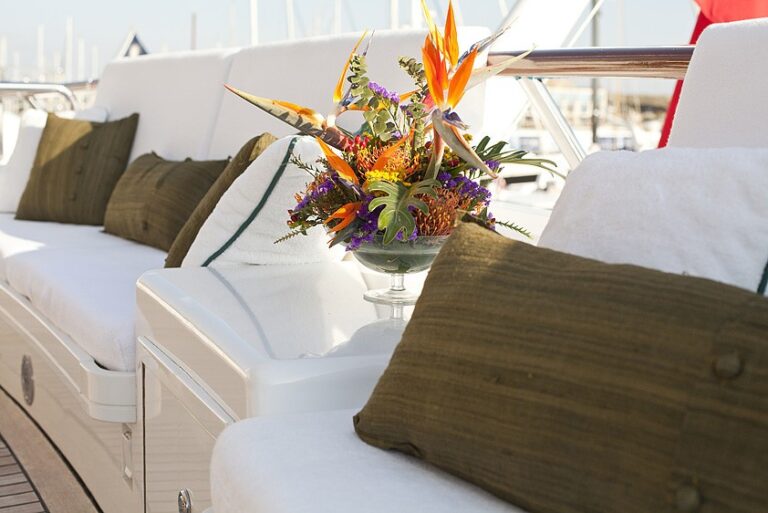 Deck Aboard Yacht ECLIPSE